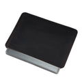 Genuine Crazy Horse leather computer liner bag in brown with horizontal design