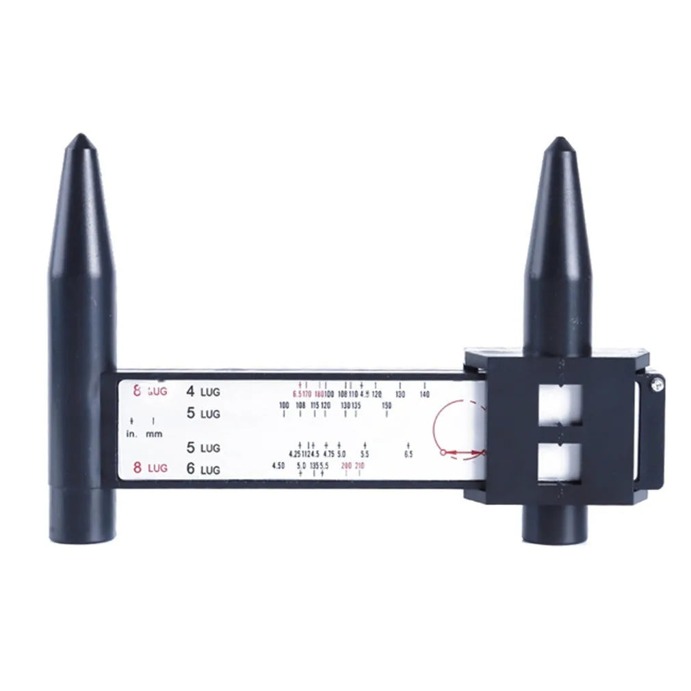 Electronic digital caliper measuring tool for hole distance with 180mm range and plastic construction