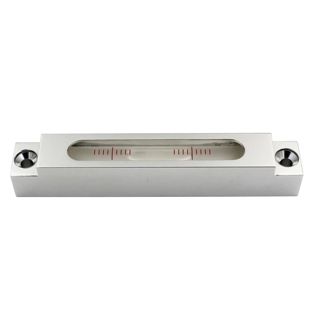 Metal and glass mini strip spirit level for machine tool decoration with measurement vial