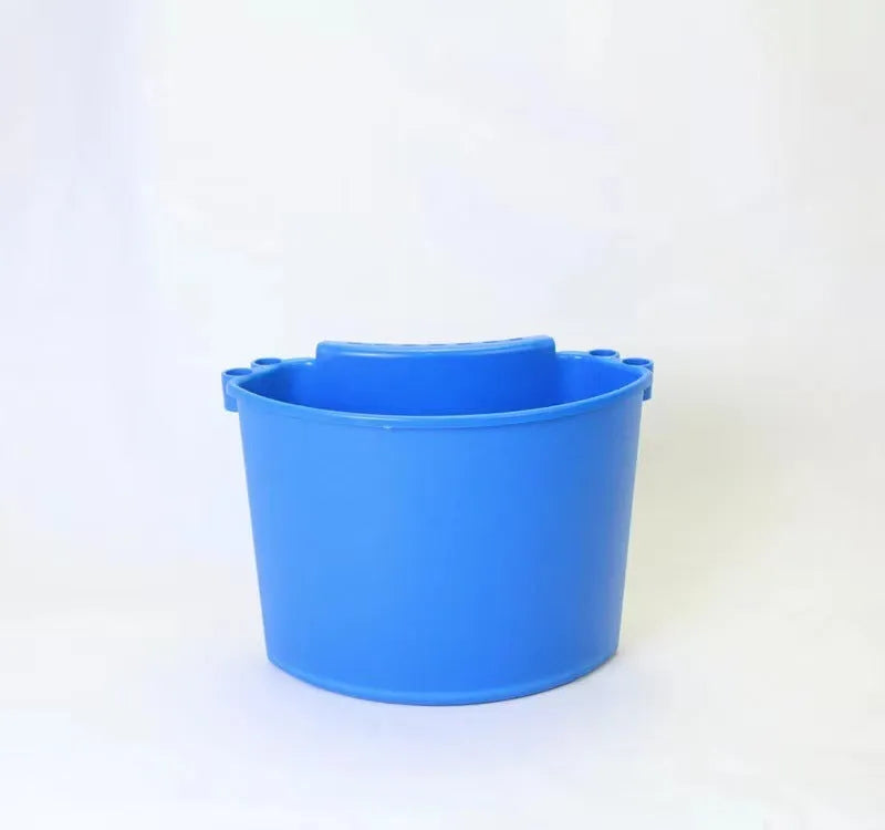 PP plastic car washing bucket in black, red, blue or pink colour for vehicle cleaning