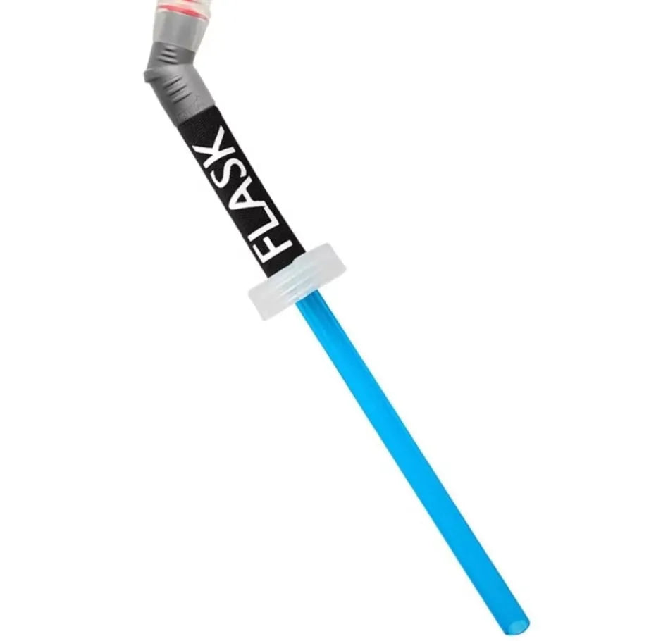 Portable drinking straw with suction tube for outdoor mountain climbing and biking activities