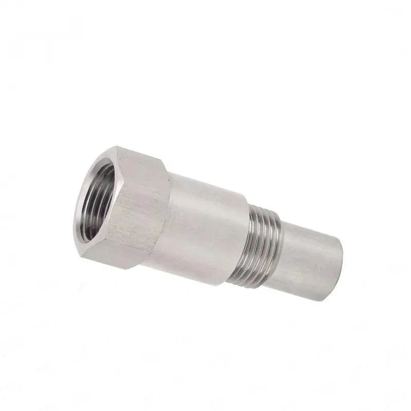 304 stainless steel oxygen sensor adapter connector for three-way catalyst systems