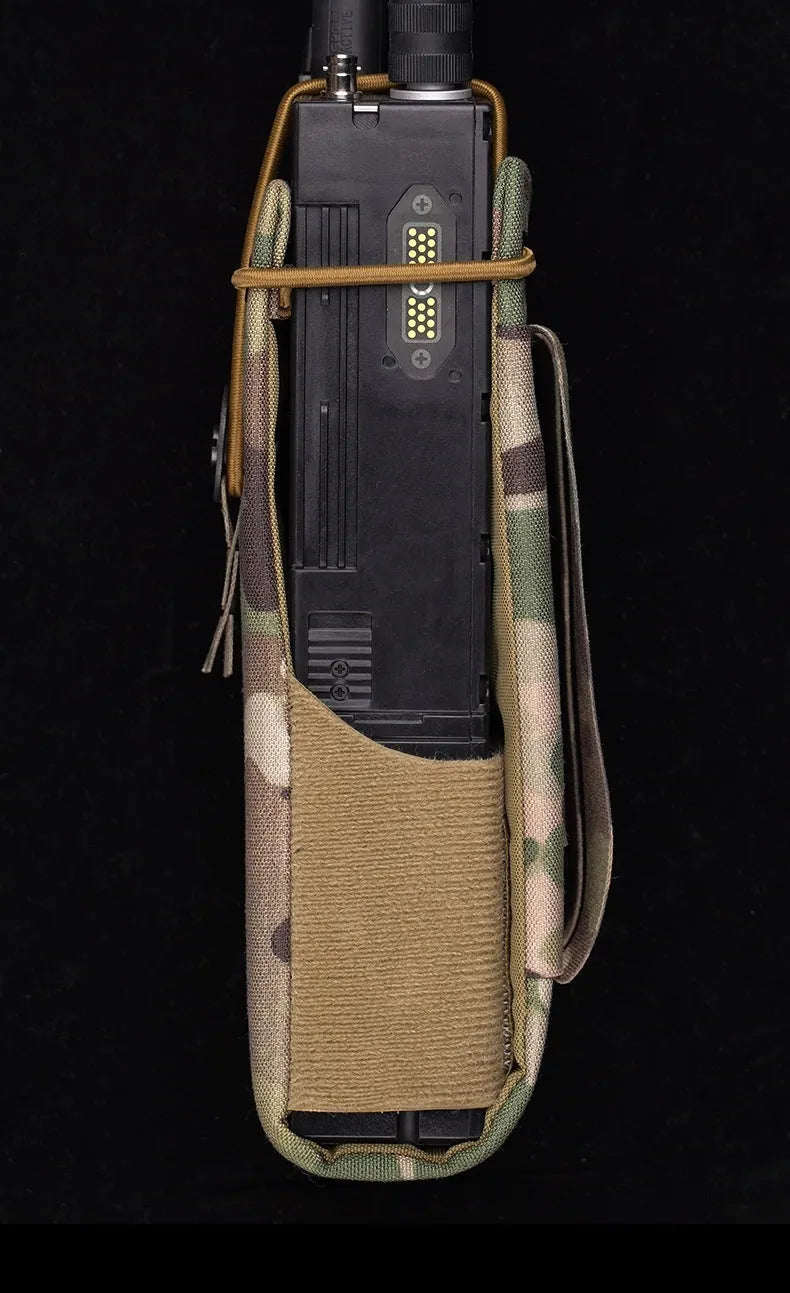 Universal walkie-talkie storage bag in BCP colour for MPU5 PRC 163 models