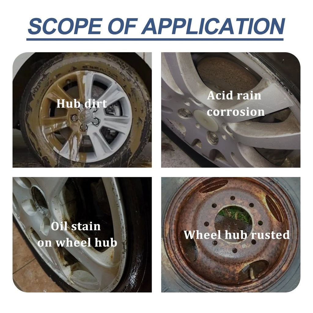 Car brake cleaner kit with 100ml bottle, applicator sponge, and cleaning cloth for brake disc maintenance