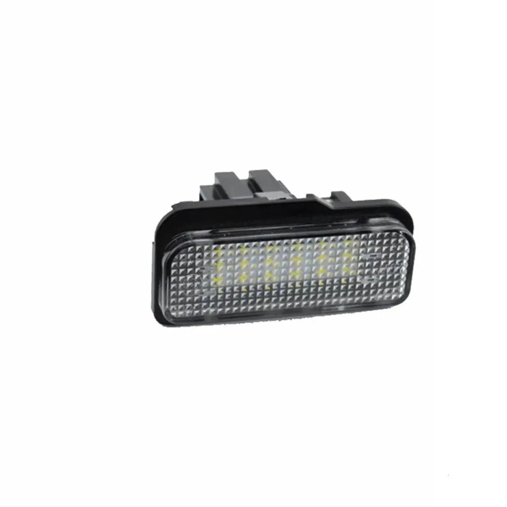 Mercedes Benz LED licence plate light with 18 SMD beads in polycarbonate housing for W203 W211 W219 R171 models