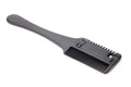 Razor comb for dogs and cats with integrated blade and replacement blades