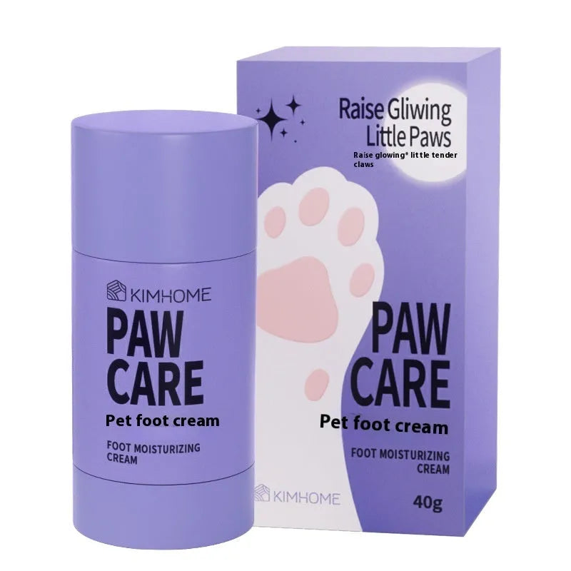 40g tube of Brazil palm wax pet foot cream for cat and dog claw care