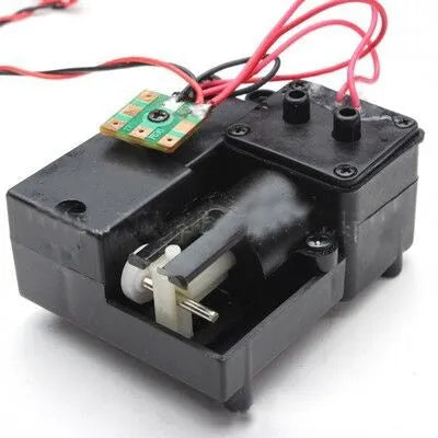Black ABS plastic RC tank smoke box accessory for military model vehicles