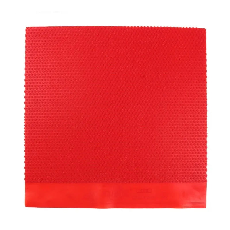 Single uncut sheet of black table tennis rubber for racket replacement