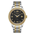 Fashionmonger men's waterproof automatic mechanical watch with luminous hands in business style design