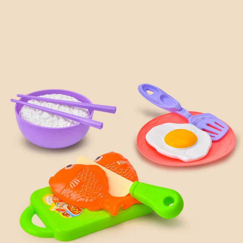 Plastic simulation induction cooker kitchen toy house for infant girls aged 0-3 years