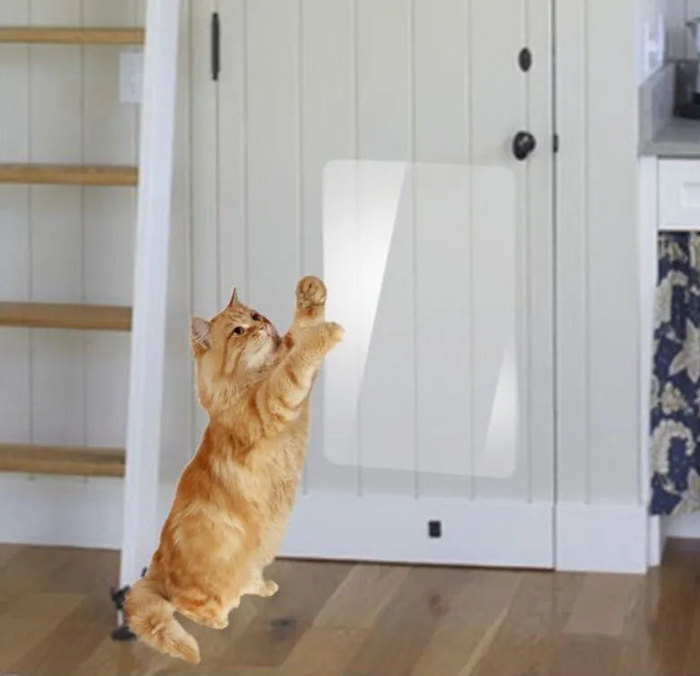 Transparent bucket cat scratch stickers PVC protective film 15x100cm and 30x100cm sizes