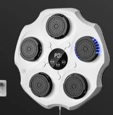 Black hanging boxing wall target with Bluetooth music recognition for home fitness training