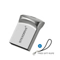 Metal car design USB flash drive with chain attachment in black and silver colour options