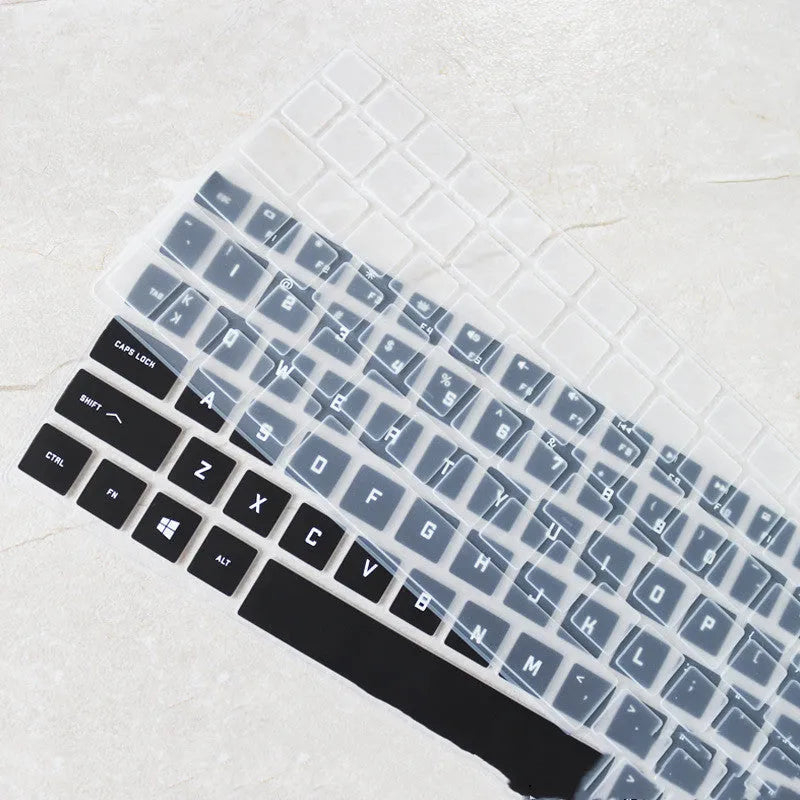 15.6 inch PVC keyboard membrane for Shadow Elf 6 Ryzen Edition in transparent finish