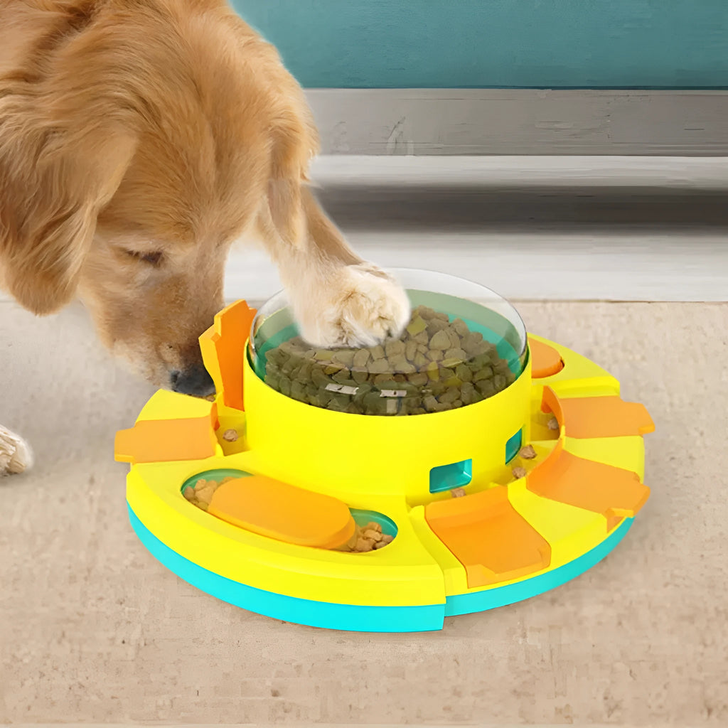PET plastic pet educational toys including leaky bear dog toy and bulb tumbler cat toy