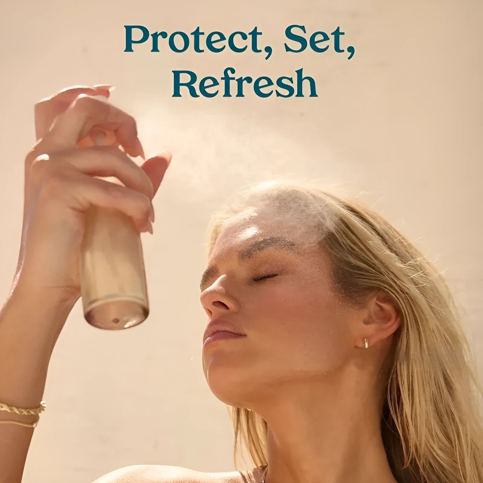 75ml makeup moisturising spray bottle with spray nozzle for face hydration and makeup setting