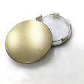 65mm car hub centre cover in antique copper finish for modified wheels