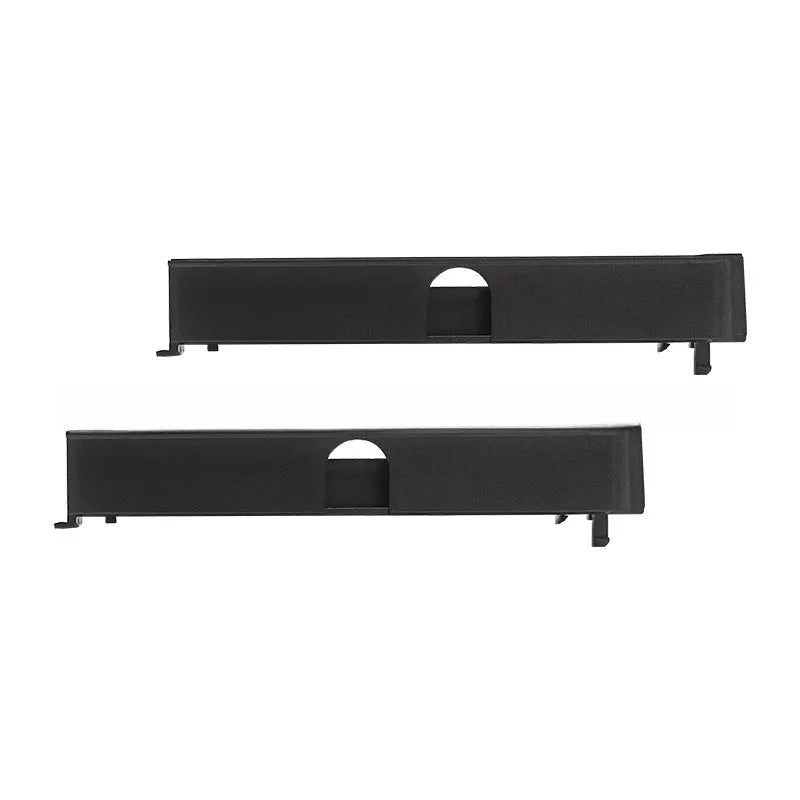 Black PS4 Pro hard drive bottom cover replacement service part.