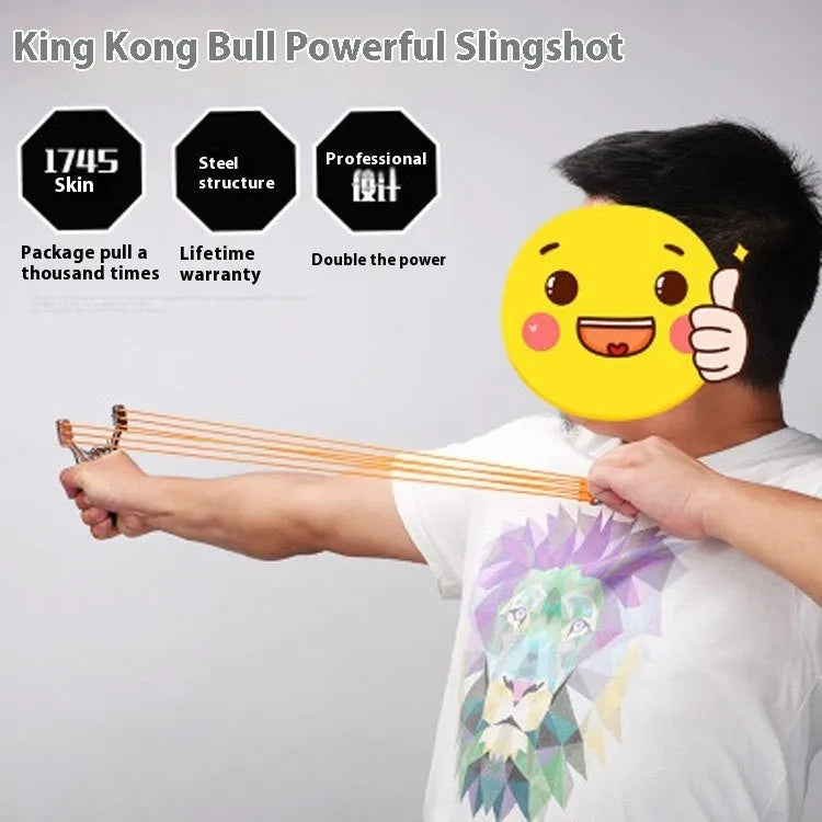Zinc alloy traditional dawei power outdoor slingshot for target shooting