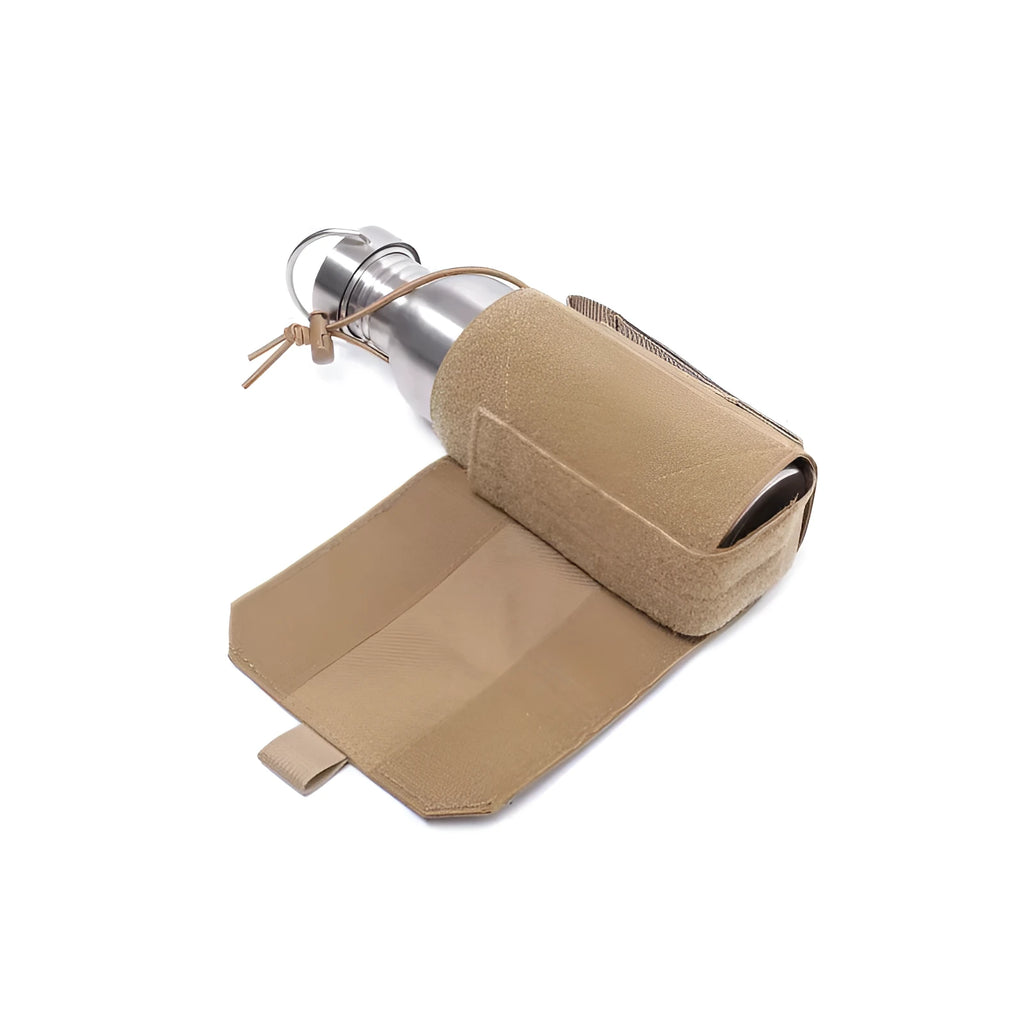 Outdoor adjustable cup heat-holding bottle cover in Oxford cloth with PU lining