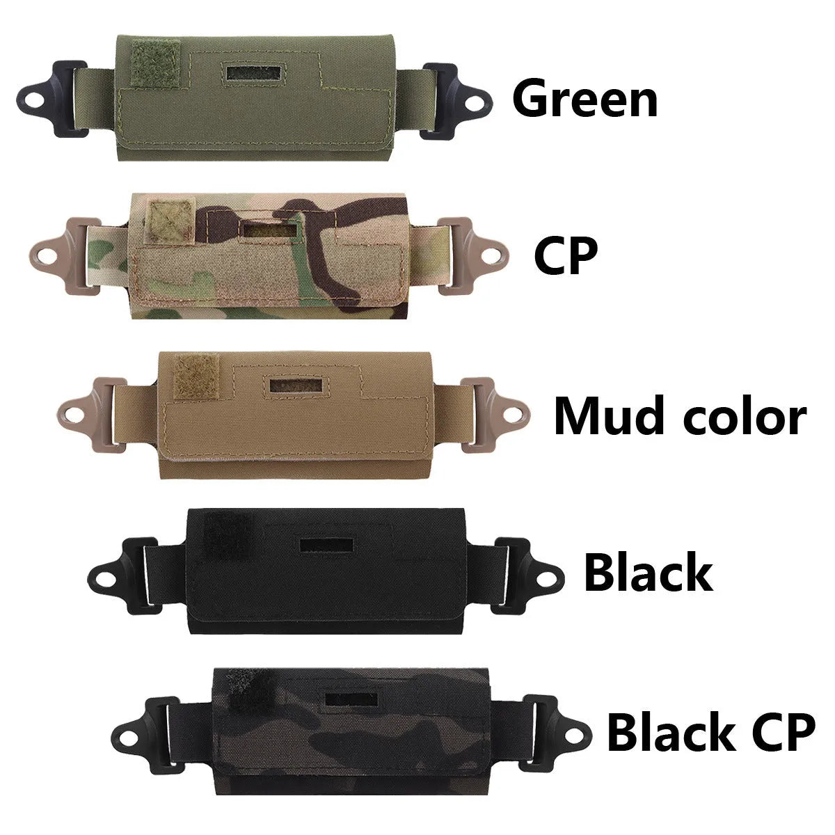 Outdoor Tactics Helmet Balance Weight Bag with five metal blocks in black colour