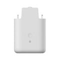 White automatic electric curtain opener motor unit with USB charging cable