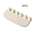 White PVC toilet urine blocking board for children's training splash prevention