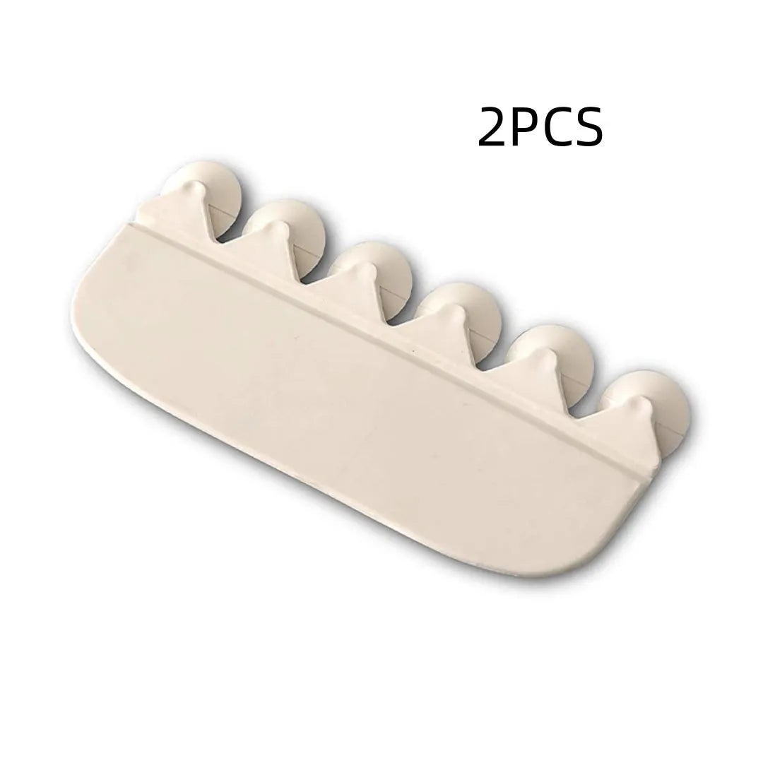 White PVC toilet urine blocking board for children's training splash prevention