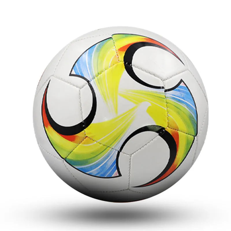 PVC machine-seam football in sizes 3, 4, 5 for training and competitive play