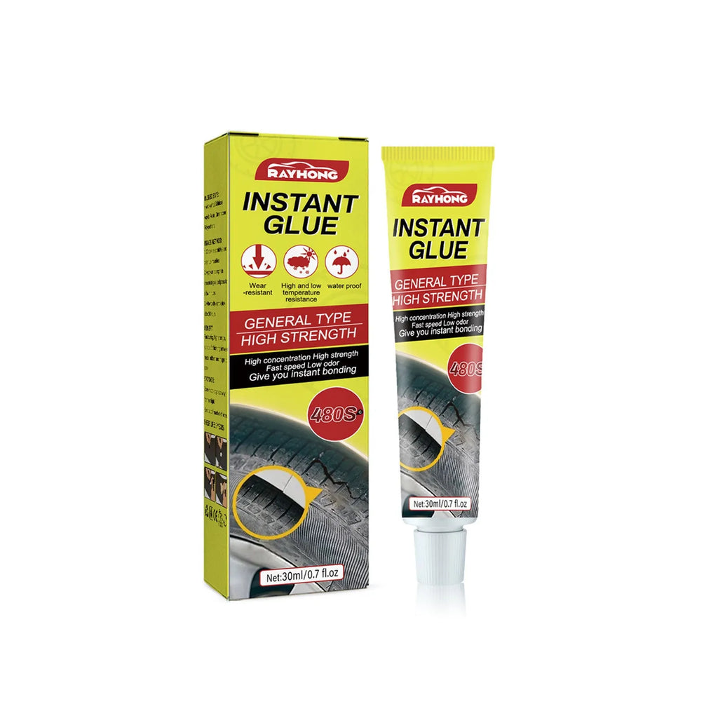 30ml capacity tyre repair adhesive bottle for car tyre crack sealing
