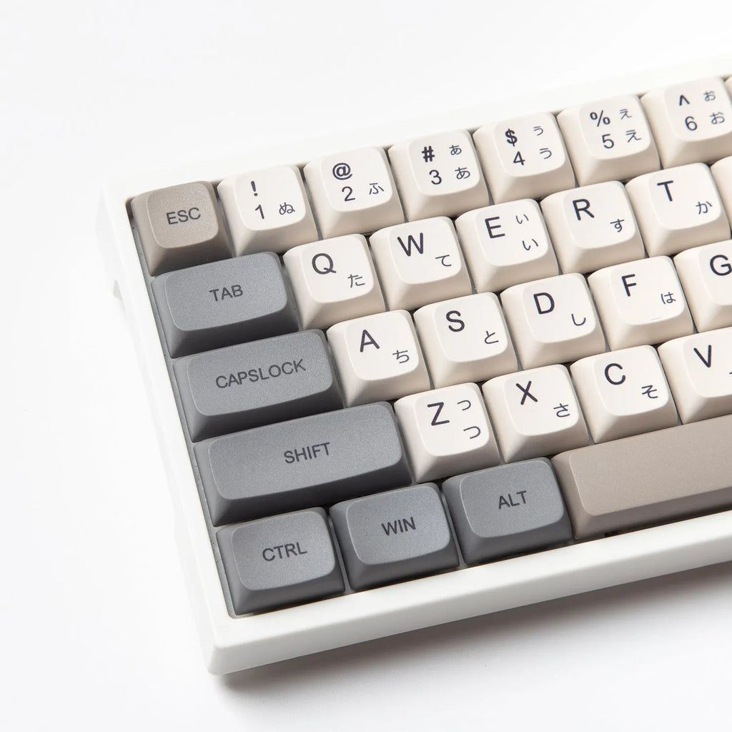 PBT Ball XDA profile mechanical keyboard keycap set with 139 keys including English or Japanese character options