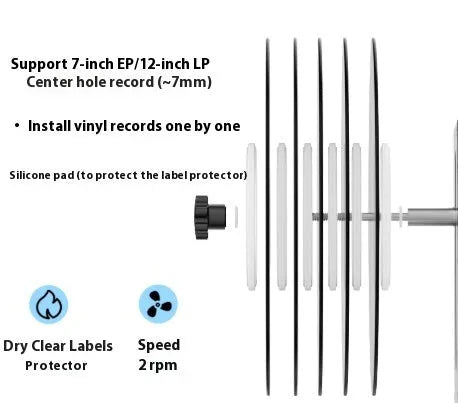 Single slot ultrasonic cleaning machine with temperature control display and included cleaning bracket
