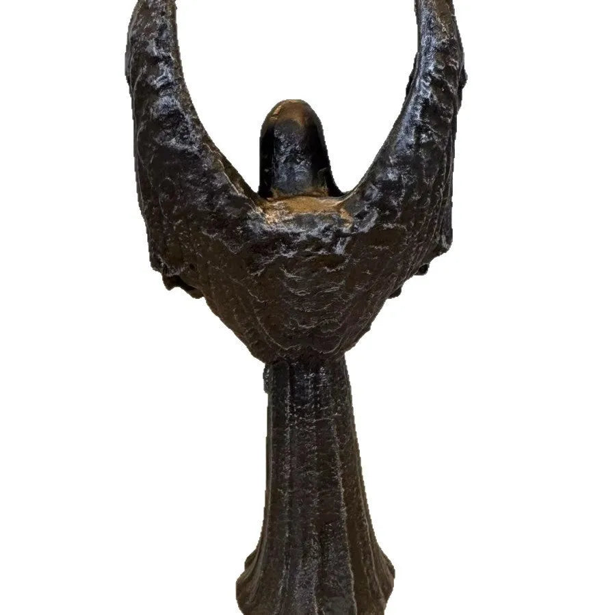 Dark Angel resin statue ornament measuring 17cm tall on a dark background.