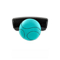 Black and blue steering wheel assist balls with silicone grip, showing approximate 9cm by 6cm size.