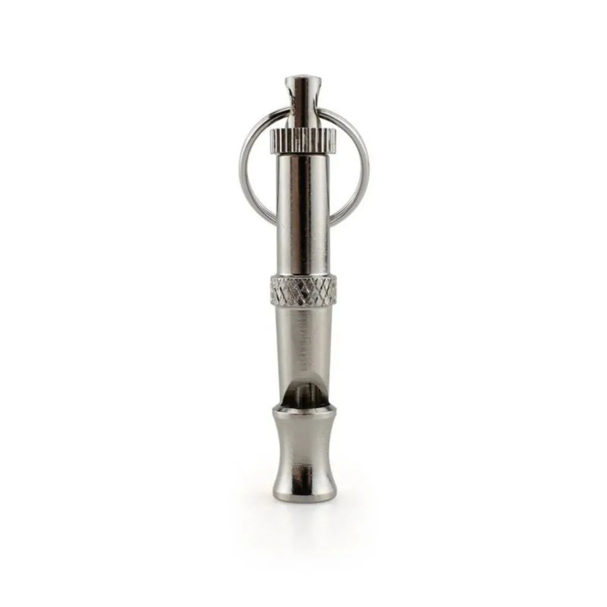 Metallic brass adjustable ultrasonic dog training whistle for barking control