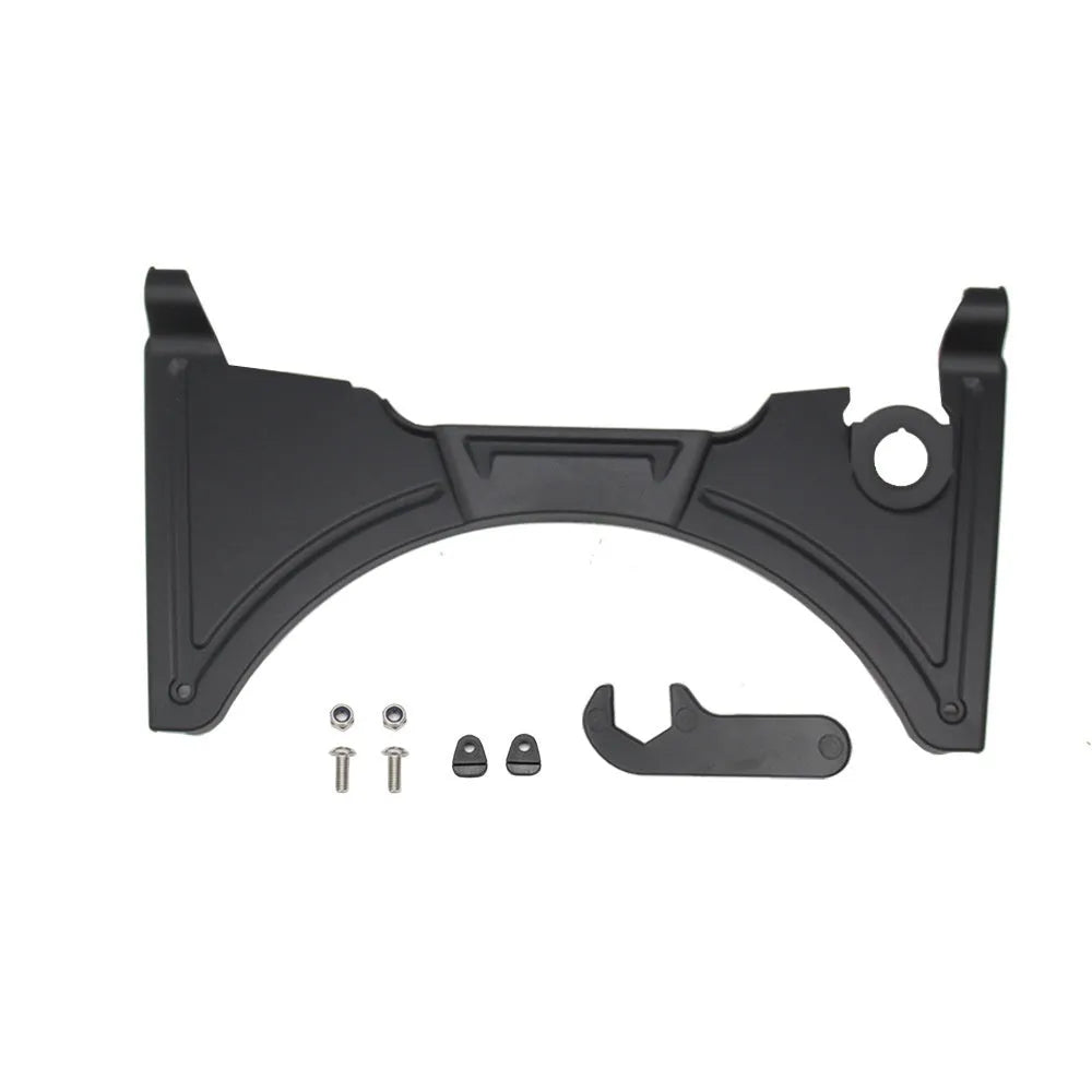 Black motorcycle cockpit fairing accessory for BMW R1250GS and R1200GS LC models.