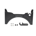 Black motorcycle cockpit fairing accessory for BMW R1250GS and R1200GS LC models.