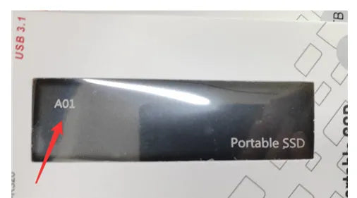 Ultra-thin metal external SSD hard drive in red blue black and silver interface colours