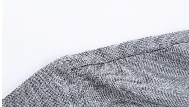 Men's lapel short sleeve T-shirt in 100% combed cotton with geometric collage print, black colour option