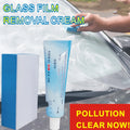 Automotive glass anti-fog rainproof spray bottle in white English packaging