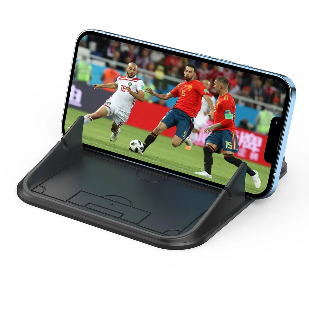 Silicone automobile phone holder in Peak-X5 colour for car and desktop mounting