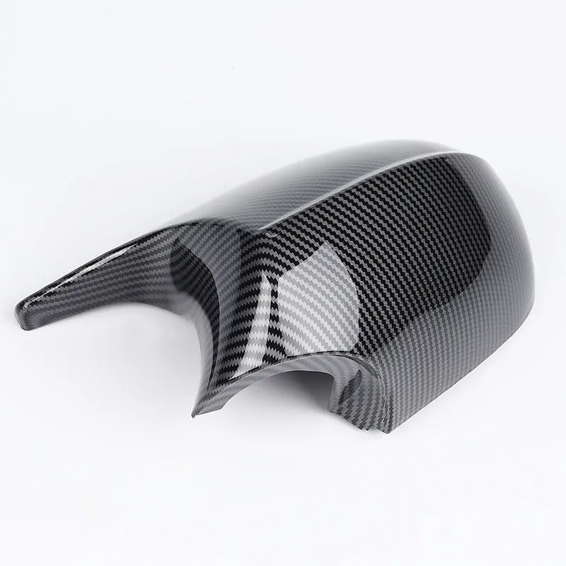 BMW 3 Series E90 rearview mirror shell replacement housing in black ABS plastic