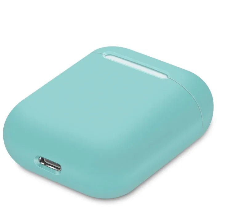 Silicone protective case for Apple AirPods charging box in split design with multiple colour options