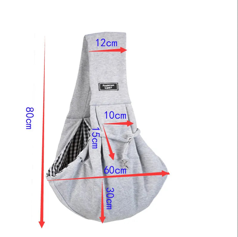 Folding cat carrier backpack shown in blue with large mesh ventilation windows and adjustable shoulder straps
