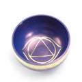 Handmade Himalayan singing bowl percussion instrument in multiple colours for meditation and yoga