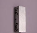 Aluminium butterfly-shaped LED wall lamp with multi-colour light options