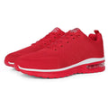 Casual Flyknit breathable running shoes in multiple colours on a white background.