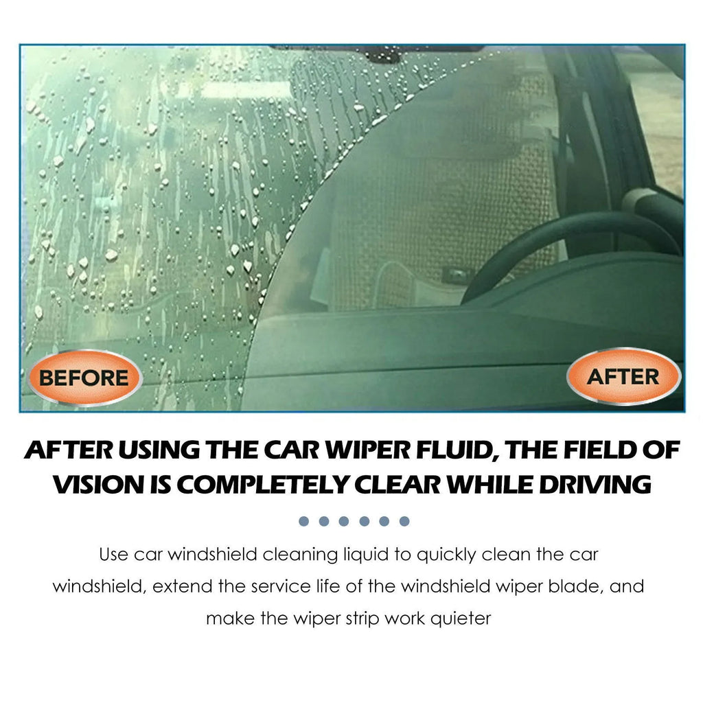 Box of 30 car oil-removing film cleaning effervescent tablets for automotive glass