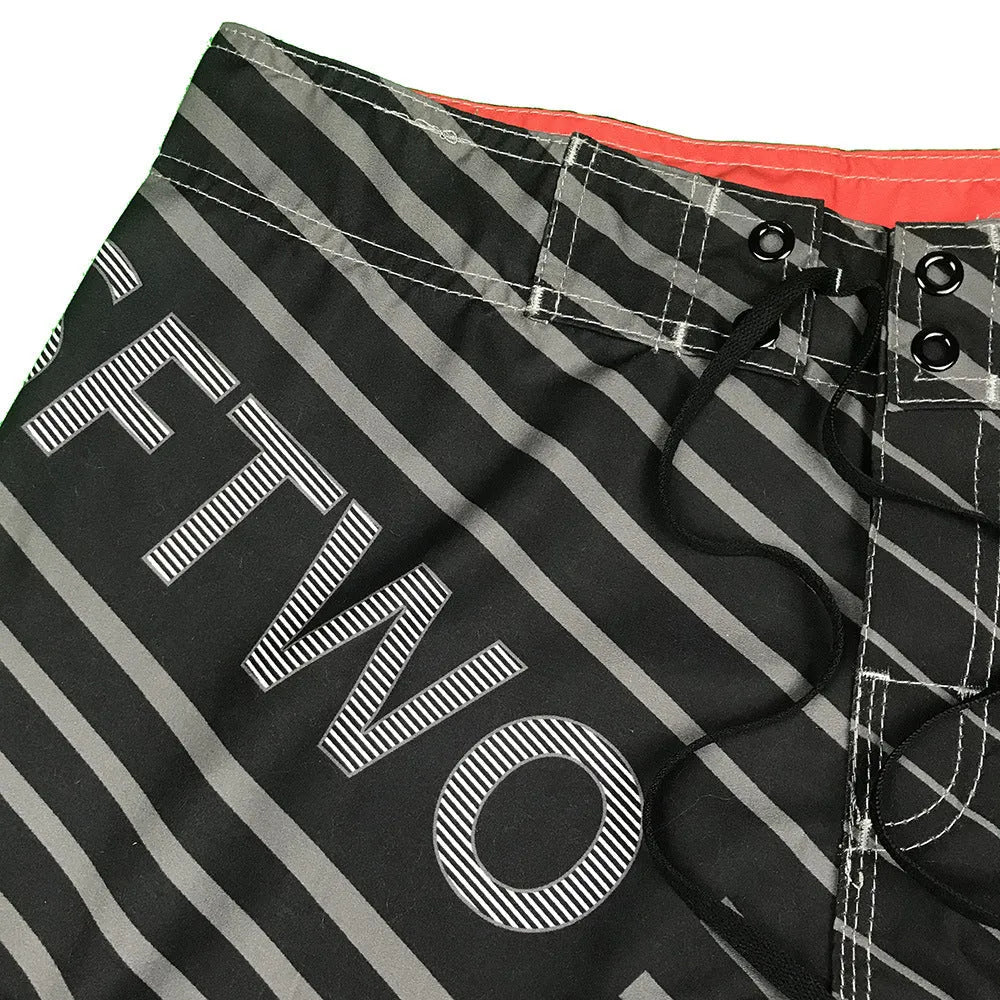 Quick-drying unisex surf pants in polyester fibre, available in blue, green, red, sizes 30-38